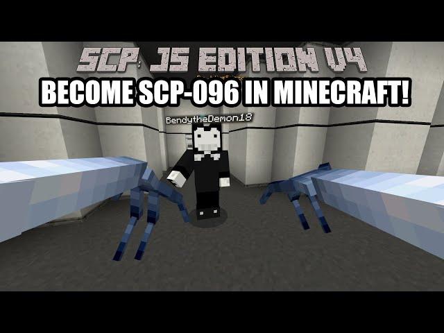 BECOMING SCP-096 IN MINECRAFT! | MCPE/BE Add-On [Mod]