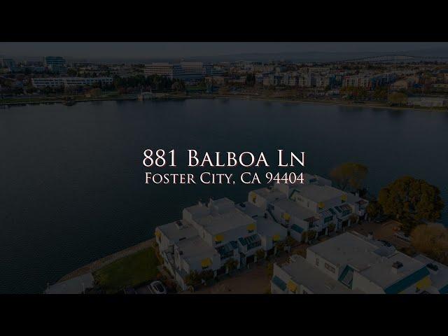 Just Listed! 881 Balboa Ln, Foster City, CA