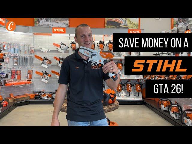 Snag a Steal of a Deal on the STIHL GTA 26!