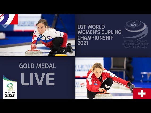 RCF v Switzerland - Gold Medals - LGT World Women's Curling Championship 2021