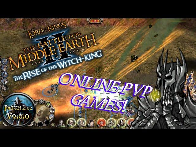 LOTR BFME2 ROTWK Patch 2.02 Multiplayer Games! [Feb. 16, 2024]