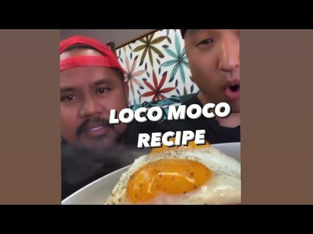 How to make Loco Moco recipe | Hawaiian Gravy Burger in Rice