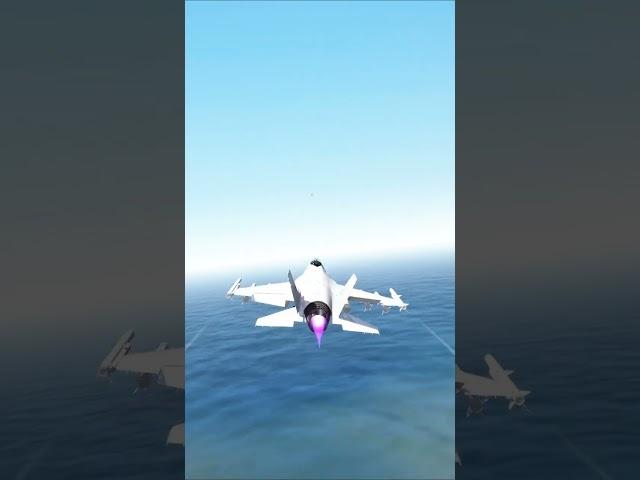 Stealing a Military Plane in GTA 5 with Moto #short 670