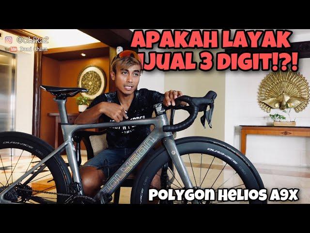 REVIEW SEPEDA BALAP TERBAIK YANG PERNAH DIBUAT DI INDONESIA? POLYGON HELIOS A9X