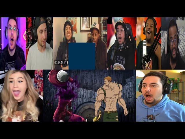 SEVEN DEADLY SINS  EPISODE 2x14 REACTION MASHUP!! [ RE-UPLOAD]