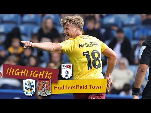 HIGHLIGHTS: Huddersfield Town 1 Northampton Town 3