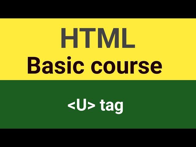 u tag in html in hindi|how to use underline tag in html|how to underline tag in html|u tag in html