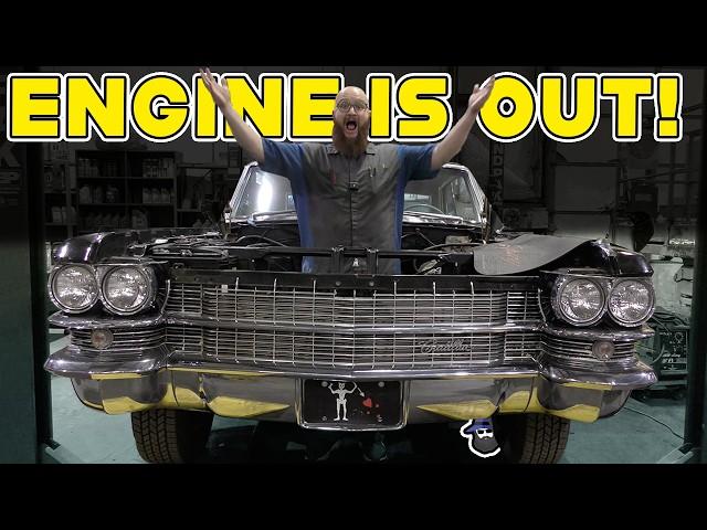 I've Gotta Rip the Engine Out of My '63 Coupe De Ville! OMG!!!