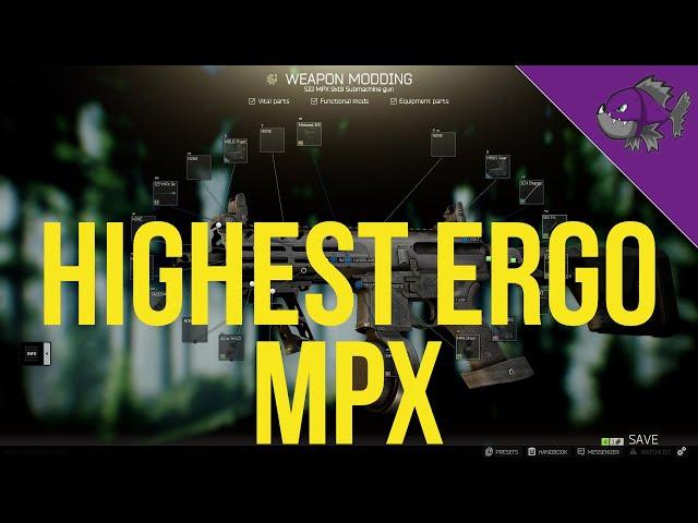 Highest Ergo MPX - Modding Guide - Escape From Tarkov