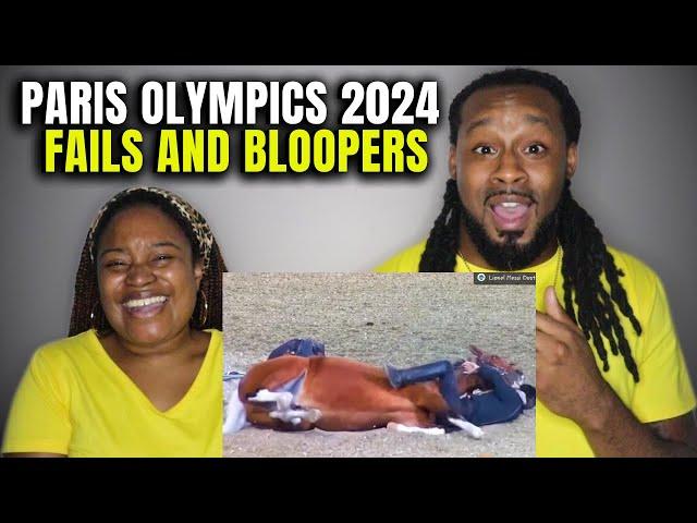 WHAT KIND OF OLYMPICS IS THIS?! Paris OLYMPICS 2024 Fails and Bloopers | The Demouchets REACT