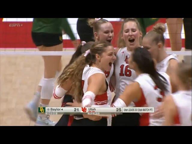 Utah vs. Baylor Full Game Highlights | 2024 Women Volleyball | Oct 12, 2024