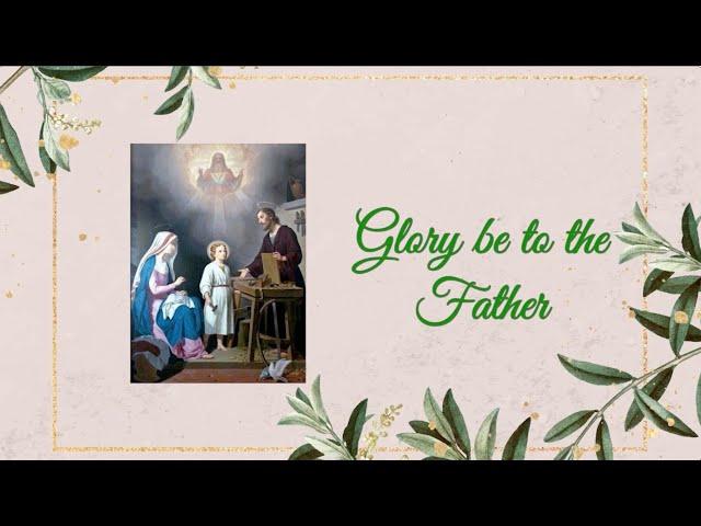 The Glory Be - Daughters of Mary, Mother of Our Savior