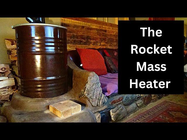 The rocket mass heater. The cheapest home heating system. The most efficient home heating system.