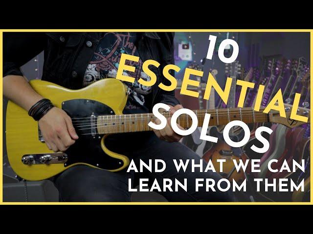 10 Essential Guitar Solos And What We Can Learn From Them