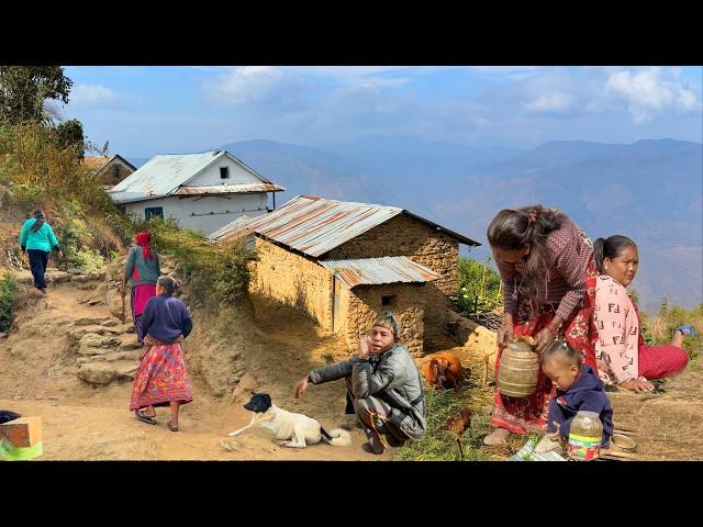 Unseen Beautiful Mountain Villages with Simple Happy Life | Most Peaceful Living | BijayaLimbu