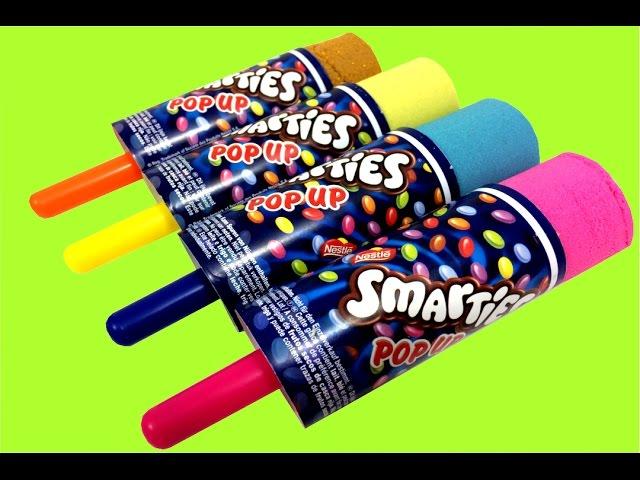 Kinetic Sand Magic Ice Cream Smarties Pop Up Surprise Toys