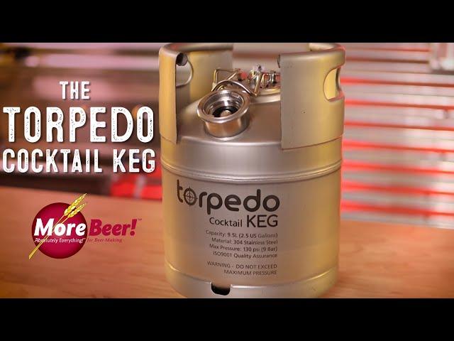 Serve Cocktails on Tap | Torpedo Cocktail Keg | MoreBeer!