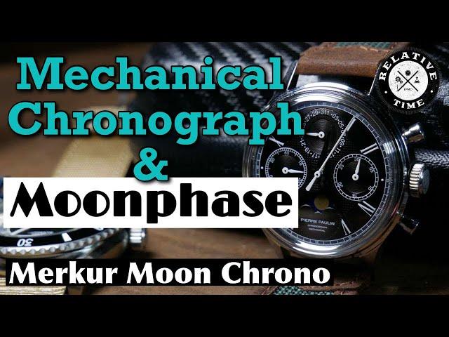 Lunar Orbit : Pierre Paulin Dress Chronograph Moonphase Review (Merkur)