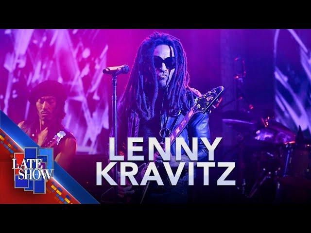 "Paralyzed" - Lenny Kravitz (LIVE on The Late Show)