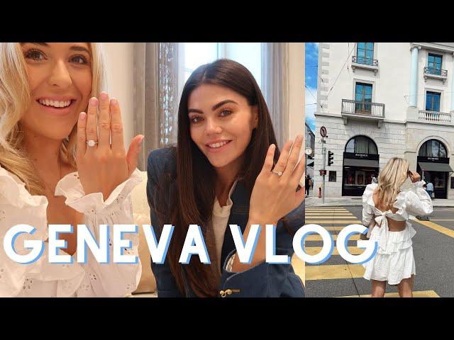 Engagement Ring Shopping In Geneva! Geneva Travel Vlog, Things To Do In Geneva, Weekend In Geneva