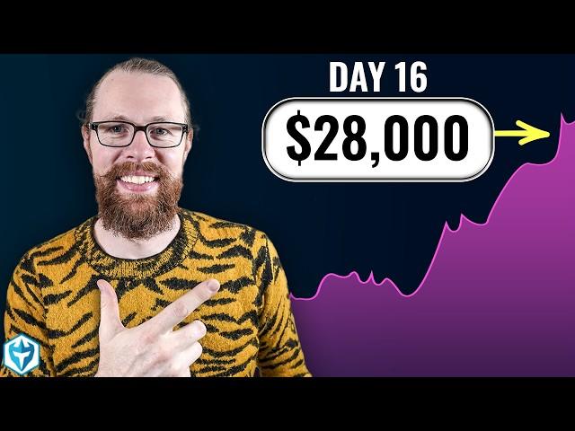 How I Grew My Small Day Trading Account to $28,093.54 in 16 Days  (Full Training)