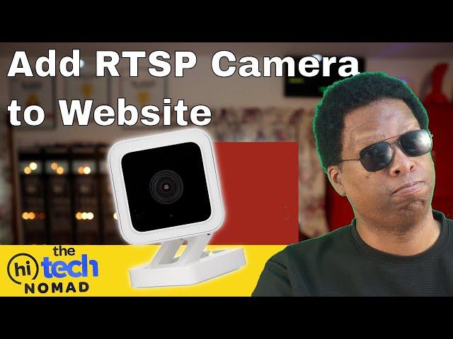 Add RTSP Stream To Website