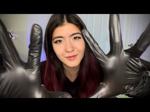 Latex gloves ASMR