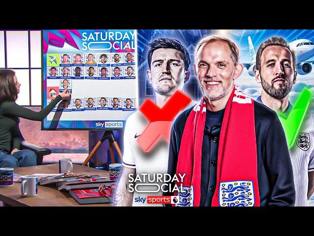 STAY ️ or GO ️: Predicting Thomas Tuchel’s England 2026 World Cup Squad | Saturday Social