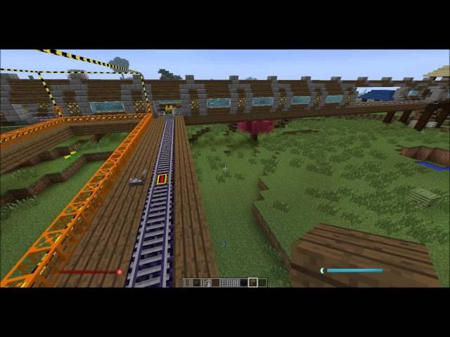 RailCraft Train Station with Holding Bays