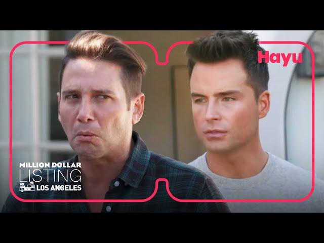 Josh and Bobby get into an explosive fight during showing | Season 14 | Million Dollar Listing: LA