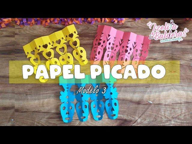 Como hacer Papel Picado para el Día de Muertos