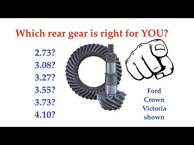 Which Ford Rear Gear Ratio is right for you