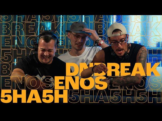 DnBreak b2b 5HA5H b2b Enos - Let It Roll 2024 | Drum and Bass