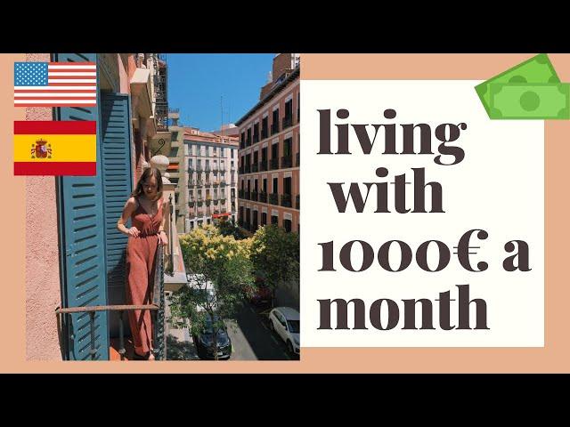 cost of living in madrid, spain in 2021- is 1000 euros enough to live off in madrid, spain?