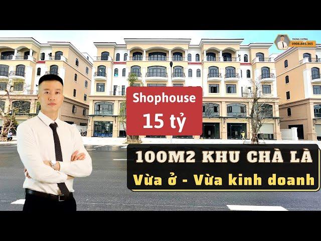 Vinhomes Ocean Park 2 - Thiết kế Shophouse 420m2 sàn, tối ưu diện tích