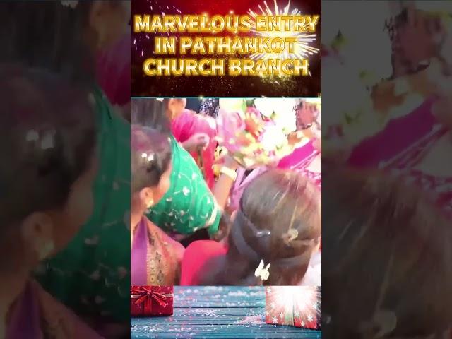 MARVELOUS ENTRY ON CHRISTMAS IN PATHANKOT CHURCH BRANCH || NISHAN KHOKHAR MINISTRIES