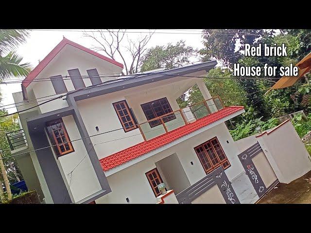 red bricks house for sale in Trivandrum city  4bhk contemporary super luxury house in trivandrum