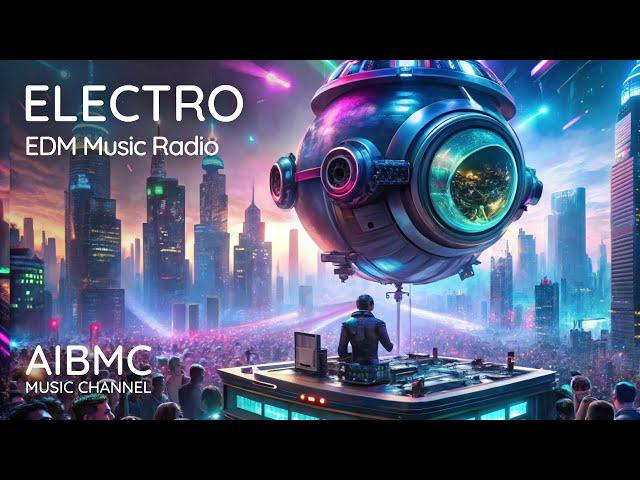  ELECTRONIC, EDM, TECHNO, HOUSE MUSIC Live... |  ONLY on AIBMC  CHANNEL | GET PUMPED UP!