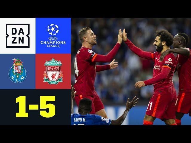 Salah, Mane und Firmino schießen Porto ab: FC Porto – Liverpool 1:5 | UEFA Champions League | DAZN