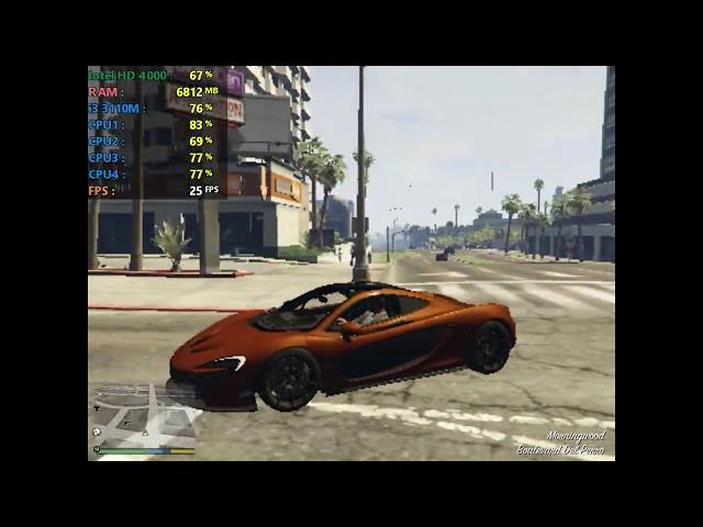 GTA 5 | Intel HD 4000 | McLaren P1 | Extreme Ultra Graphics Redux NaturalVision Evolved | 8k 60fps