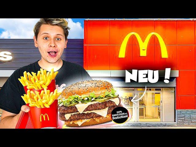 McDonald’s LÄDT MICH EIN den NEUESTEN BURGER ZU TESTEN