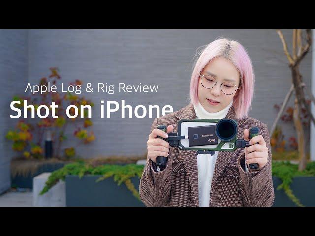 [SUB] Shot on Apple Log (iPhone Rig Setup)