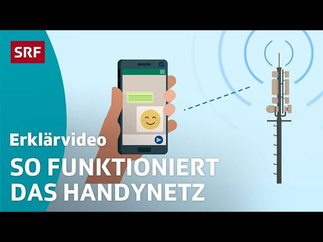 Wie funktioniert das Mobilfunknetz? – einfach erklärt | Kindervideos | SRF Kids