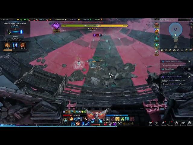 Lost Ark - Valtan Solo Mode Gate 1-2! On Item Level (1415) Loyal Companion Sharpshooter Gameplay!