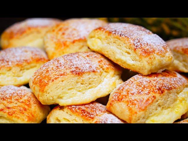 ЛЕНИВЫЕ СОЧНИКИ за СЧИТАННЫЕ МИНУТЫ! ИДЕАЛЬНАЯ ВЫПЕЧКА к чаю | Кулинарим с Таней