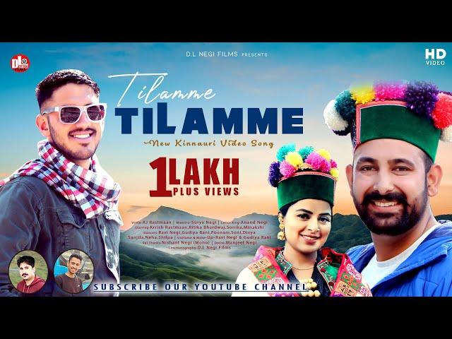 Tilamme  Kinnauri Video 2021|| Album-Pagalpanti Vol-1 || Aj Rastmaan || Surya Negi || D.L Negi Films