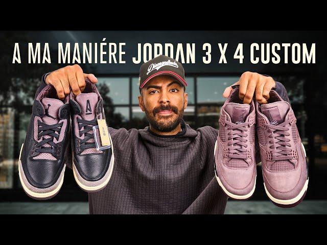 I Created the WORLD'S FIRST Jordan 3 & 4 Hybrid Custom Sneaker!