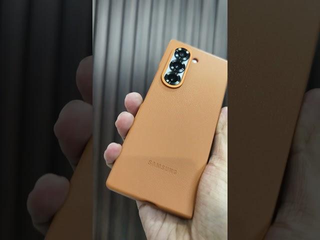 Samsung Galaxy Z Fold 6 Original Leather Case #fold6 #samsung #samsungfold6