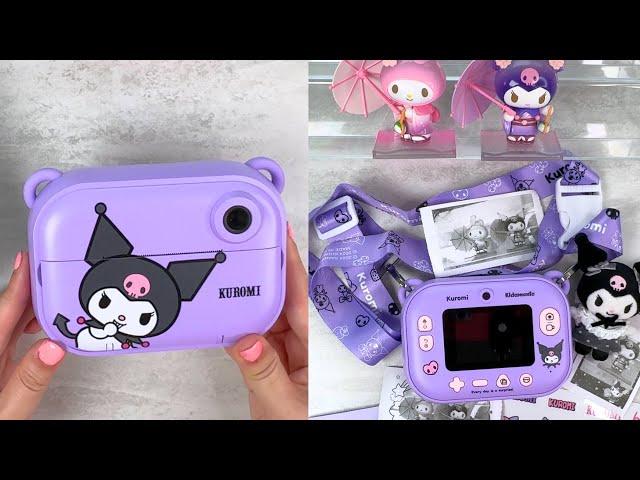 UNBOXING KIDAMENTO KUROMI INSTANT PRINT DIGITAL CAMERA | HOW TO USE