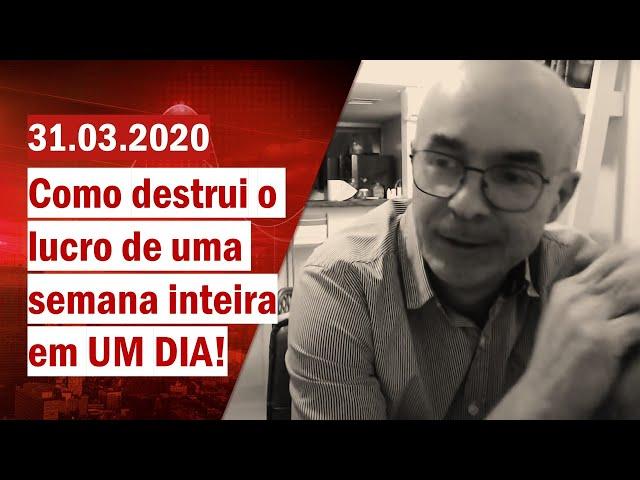 Como destrui o lucro de uma semana inteira em UM dia!